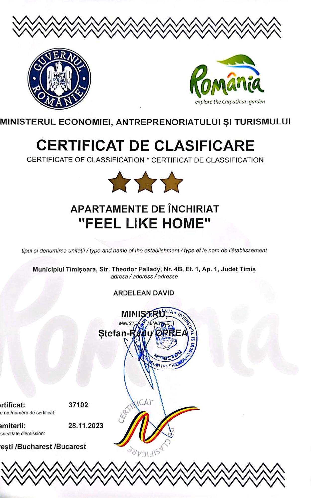 Feel Like Home Тимишоара Экстерьер фото